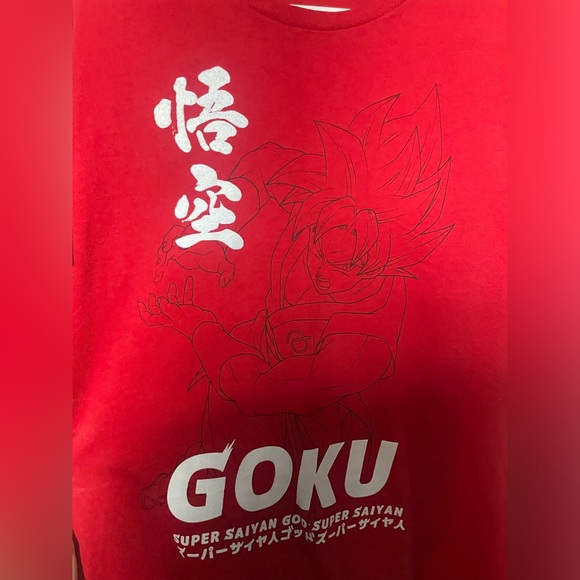 Dragon Ball Z Super Sayian Goku T-Shirt - Picture 2 of 4